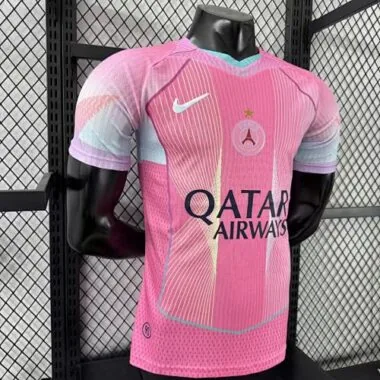 25–26 PSG Pink Special Edition Trikot – Spieler-Version – Fußball-T-Shirt