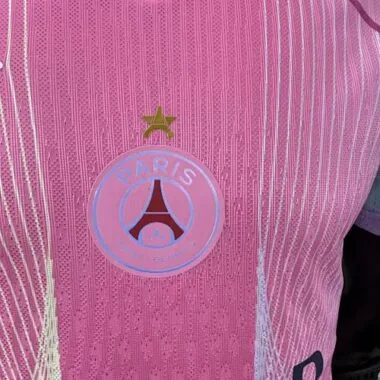 25–26 PSG Pink Special Edition Trikot – Spieler-Version – Fußball-T-Shirt