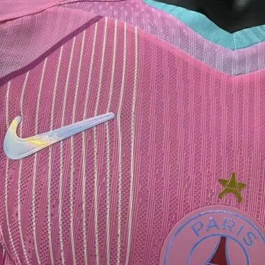 25–26 PSG Pink Special Edition Trikot – Spieler-Version – Fußball-T-Shirt