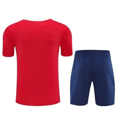 25-26 PSG x Jordan Red Training Kits Football Tracksuits