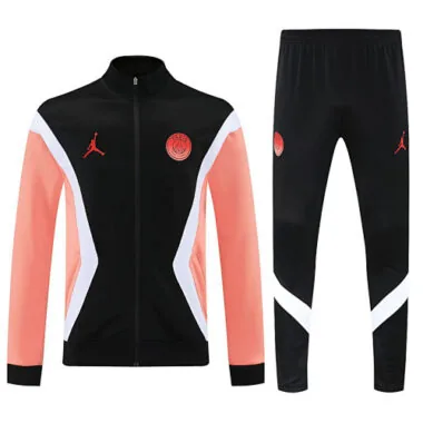 25-26 PSG x Jordan Football Tracksuits Long Jacket Suits