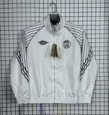 25-26 PSG White Windbreaker Jacket