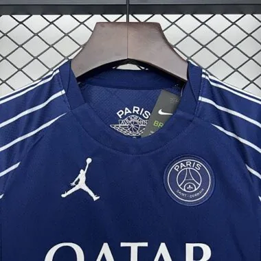 24-25 PSG Fourth Kid-shirts met lange mouwen – Jeugdkleding