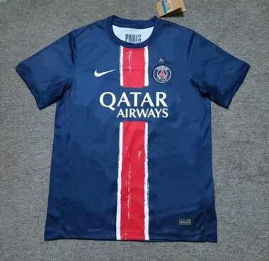 24-25 PSG Home Champions of Europe 2025 Kit Football T-Shirt