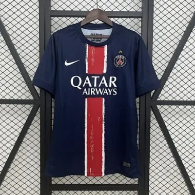 24-25 PSG Home Champions of Europe 2025 Kit Football T-Shirt