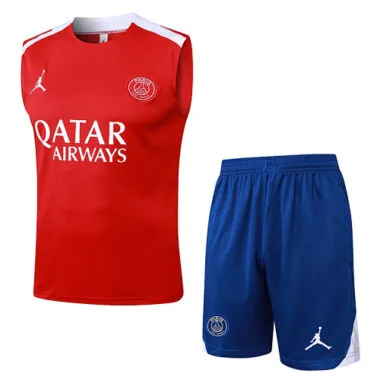 25-26 PSG Training Vest Kit Soccer