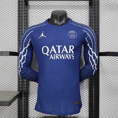 24-25 PSG Fourth Kit Long sleeves Player Version Soccer