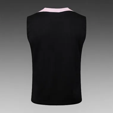 24-25 PSG Black Vest Kit Soccer