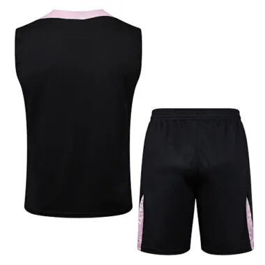 24-25 PSG Black Vest Kit Soccer