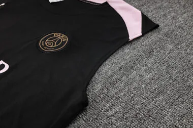 24-25 PSG Black Vest Kit Soccer