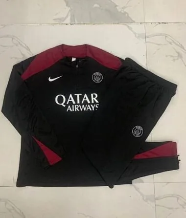 24-25 PSG Long Sleeve Training Suit Football Shirts(12)