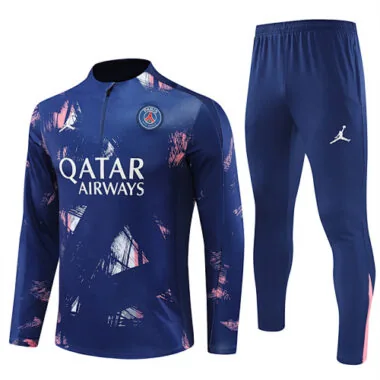 24-25 PSG Long Sleeve Training Suit Football Shirts(13)