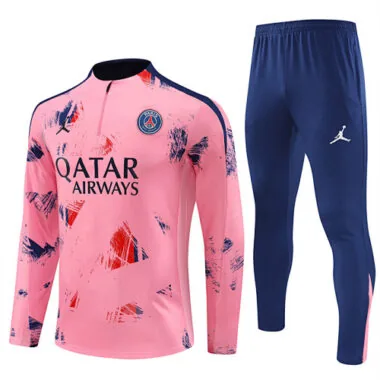 24-25 PSG Long Sleeve Training Suit Football Shirts(14)
