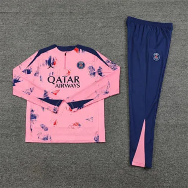 24-25 PSG Long Sleeve Training Suit Football Shirts(14)