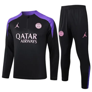 24-25 PSG Long Sleeve Training Suit Football Shirts(15)
