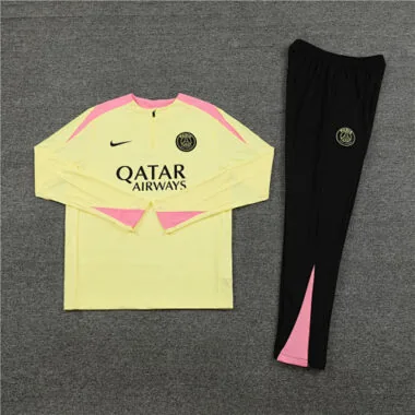 24-25 PSG Player Long Sleeve Training Suit Football Shirts(1)