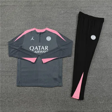 24-25 PSG Player Long Sleeve Training Suit Football Shirts(2)