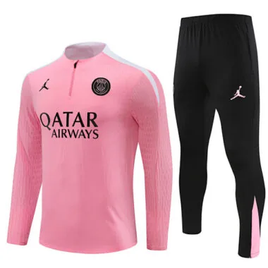 24-25 PSG Player Long Sleeve Training Suit Football Shirts(3)