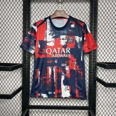 24-25 PSG Pre-Match Shirt Soccer Uniforms Soccer AAAAJersey Yupoo