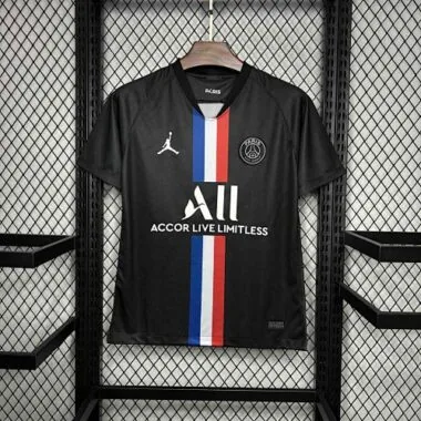 19-20 PSG Retro Black Kit Vintage Uniform AAAAJersey Supplier Yupoo