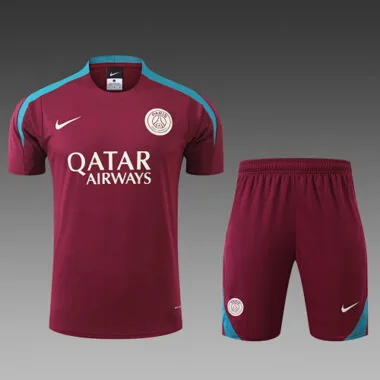 24-25 PSG Red Training Suits Soccer Jerseys Yupoo