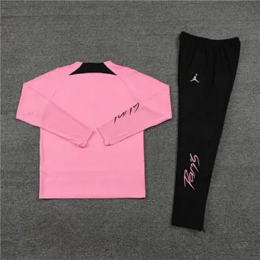 23-24 PSG Training Suits Long Sleeve Pink Kits Cheap Jerseys