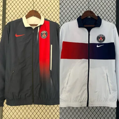 23-24 PSG reversible windbreaker white