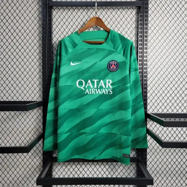 23-24 PSG Green Goalkeeper Long Sleeve