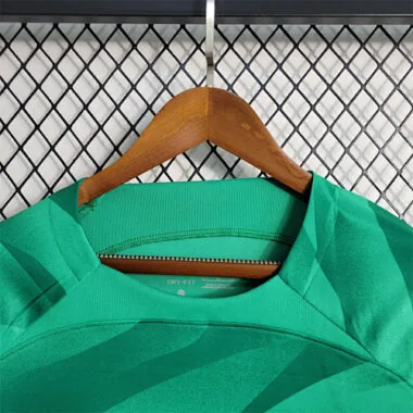 23-24 PSG Groen Keepersshirt met lange mouwen