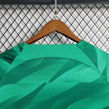23-24 PSG Groen Keepersshirt met lange mouwen