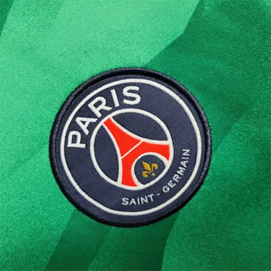 23-24 PSG Groen Keepersshirt met lange mouwen