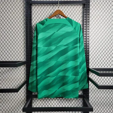 23-24 PSG Groen Keepersshirt met lange mouwen