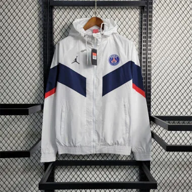 22-23 PSG Windbreaker White