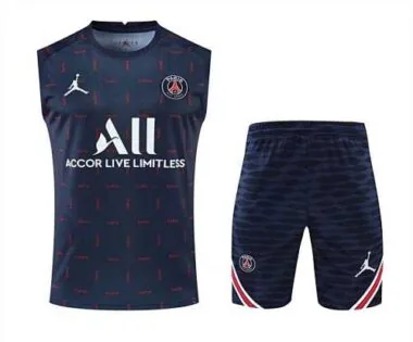 22-23 PSG vest training suit kit black1684405245000