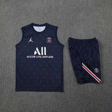 22-23 PSG vest training suit kit black1684405245000