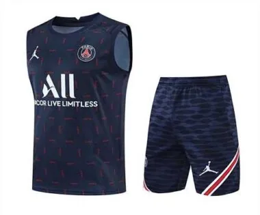 22-23 PSG vest training suit kit black1684405245000