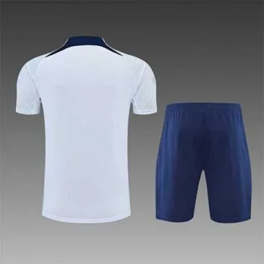 22-23 PSG Training Suit Short Sleeve Kit White1684405252000