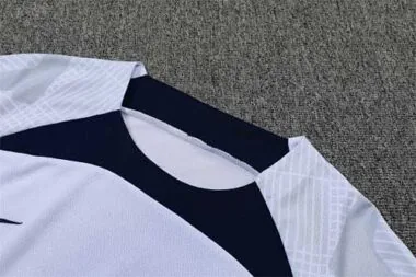 22-23 PSG Training Suit Short Sleeve Kit White1684405252000