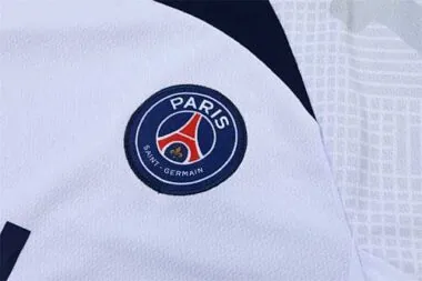 22-23 PSG Training Suit Short Sleeve Kit White1684405252000
