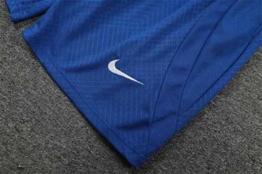 Conjunto de treino do PSG 22-23, manga curta, azul