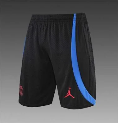 22-23 PSG training suit short sleeve kit Black Blue