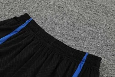 22-23 PSG training suit short sleeve kit Black Blue