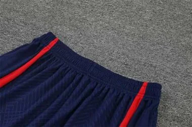 Equipamento de treino de manga curta do PSG 22-23, azul