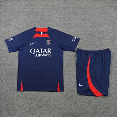Equipamento de treino do PSG 22-23, azul-real