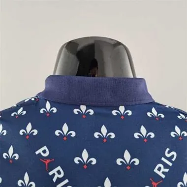 PSG Polo Jordan, blauw, met gezamenlijk logo