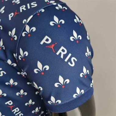 PSG Polo Jordan, blauw, met gezamenlijk logo