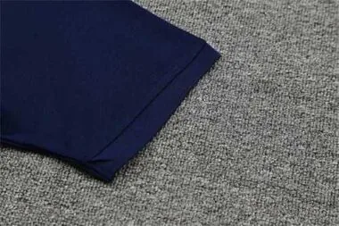 Polo Jordan PSG con stampa sul petto blu zaffiro
