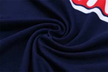 Polo Jordan PSG con stampa sul petto blu zaffiro