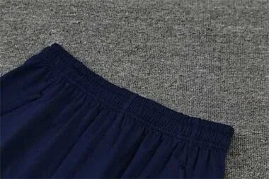 Polo Jordan PSG met saffierblauw-witte print