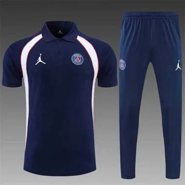 Polo Jordan PSG sapphire blue and white